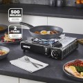 GEEPAS Single Burner Gas Stove with Carry Case