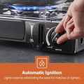 GEEPAS Single Burner Gas Stove with Carry Case