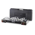 GEEPAS Portable Camping Gas Stove, Double Burner with Automatic Ignition