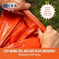 Go Time Gear Life Bivy 2-Person Survival Shelter, Yellow, 1 Pack