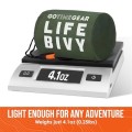 Go Time Gear Life Bivy 2-Person Survival Shelter, Yellow, 1 Pack