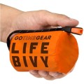 Go Time Gear Life Bivy Emergency Survival Sleeping Bag, Orange, 1 Pack