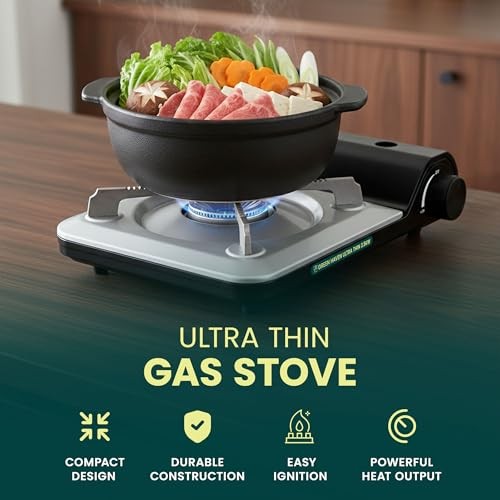 Green Haven Ultra Slim Portable Butane Gas Stove-1