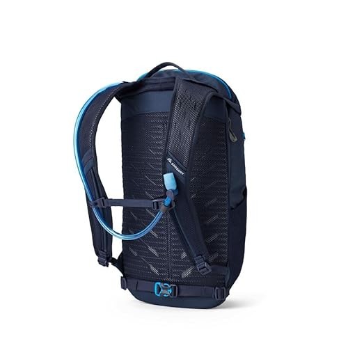 Gregory Nano 18L H2O Unisex Day Hiking, Commuter and Active Travel Backpack, One Size Plus, Scuba Blue-1