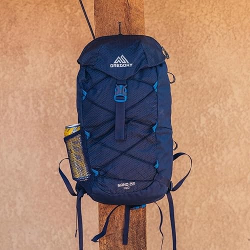 Gregory Nano 18L H2O Unisex Day Hiking, Commuter and Active Travel Backpack, One Size Plus, Scuba Blue-4