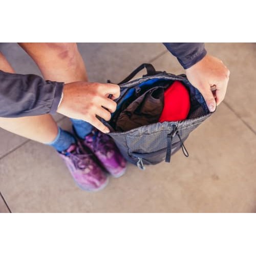 Gregory Nano 20 Plus Size Unisex Day Hiking, Commuter and Active Travel Backpack, Optic Black, One Size, 14L-4