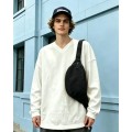 HAUMAUH Black Bum Bag Crossbody Waist Bag