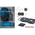 HAZELAND 2 Burner Foldable Gas Camping Stove, 4.6 kW, Piezo Ignition