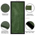HONYAO Emergency Bivvy Bag with Survival Whistle, Green, 1 Pack