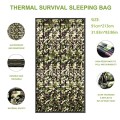 HONYAO Emergency Bivvy Bag 2 Pack, Camouflage with Whistle