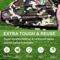 HONYAO Emergency Bivvy Bag 2 Pack, Camouflage with Whistle