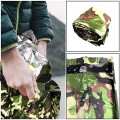 HONYAO Emergency Bivvy Bag 2 Pack, Camouflage with Whistle