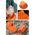 HONYAO Emergency Bivvy Bag Survival Sleeping Bag, Orange, 2 Pack