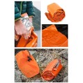 HONYAO Orange Survival Sleeping Bag Emergency Bivvy Bag, 1 Pack