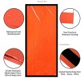 HONYAO Survival Sleeping Bag Emergency Bivvy Bag with Whistle, 1 Pack