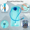 WOLT 18L Hydration Backpack with 2L Water Bladder, Blue