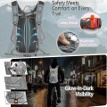 WOLT 18L Hydration Backpack with 2L Water Bladder, Light Gray
