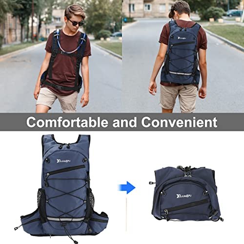 CestMall Hydration Backpack with 2L Water Bladder-4