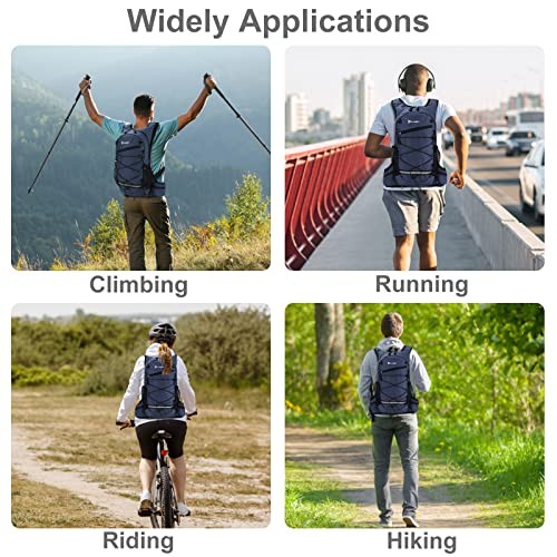 CestMall Hydration Backpack with 2L Water Bladder-6