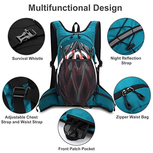 CestMall Hydration Backpack with 2L Water Bladder-2
