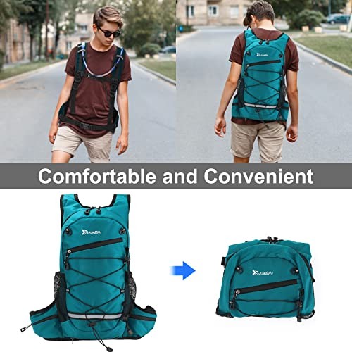 CestMall Hydration Backpack with 2L Water Bladder-4