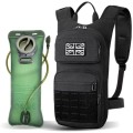 Jueachy Tactical Hydration Backpack with 3L Water Bladder