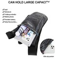 RillyRellow Hydration Backpack with 2L Water Bladder, Black - English Letters