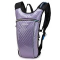 RillyRellow Hydration Backpack with 2L Water Bladder, Rhombus - Purple