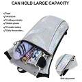 RillyRellow Hydration Backpack with 2L Water Bladder, Silver - English Letters