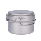 iBasingo Titanium Pot and Pan Set, 500ml + 900ml, Ti2034C