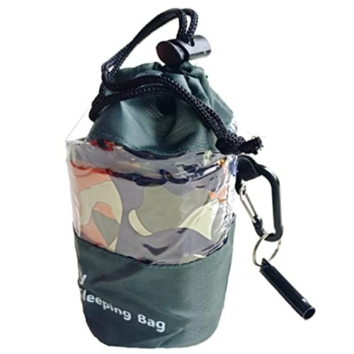 Irfora Emergency Sleeping Bag Bivy Sack for 1-2 Person with Whistle, Color B