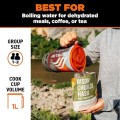 Jetboil Flash 1.0L Portable Fast Boil Stove, Mountainscape