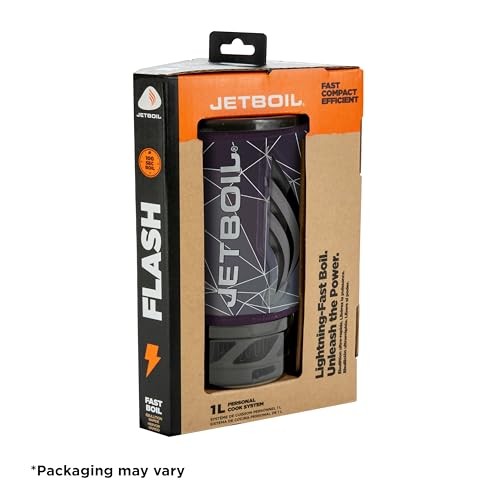 Jetboil Flash Camping and Backpacking Stove Cooking System, Fractile, 1L (1-2 People)-7