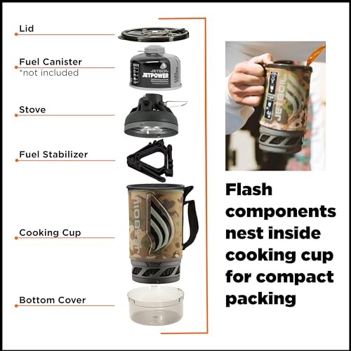 Jetboil Flash Stove Camo, One Size-4