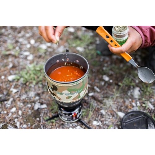 Jetboil MiniMo Camping and Backpacking Stove Cooking System, Camo, 1-2 People-1