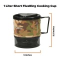 Jetboil MiniMo Camping and Backpacking Stove Cooking System, Camo, 1-2 People