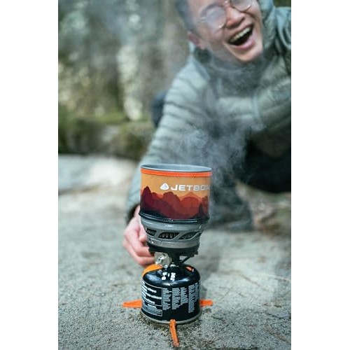 Jetboil MiniMo Gas Stove, Sunset, 1 Litre-1
