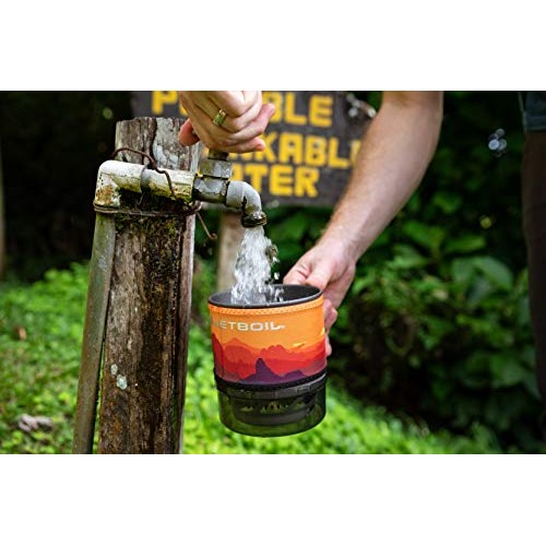 Jetboil MiniMo Gas Stove, Sunset, 1 Litre-10