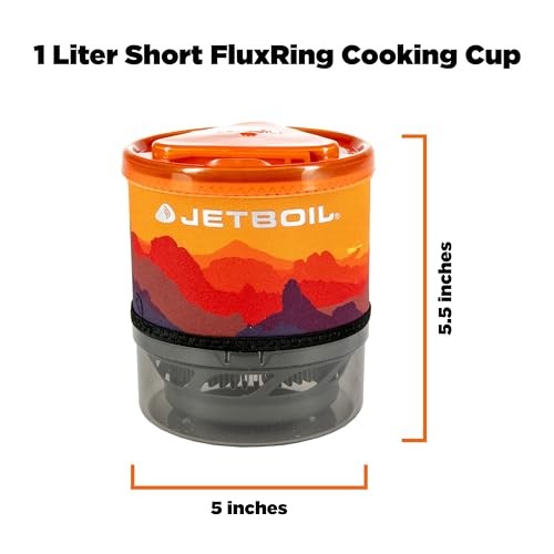 Jetboil MiniMo Gas Stove, Sunset, 1 Litre-2