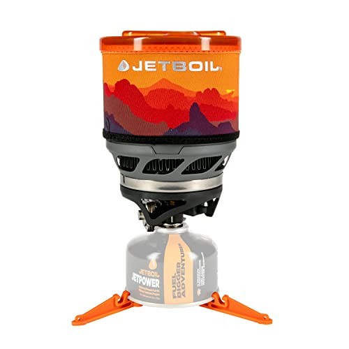 Jetboil MiniMo Gas Stove, Sunset, 1 Litre