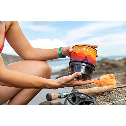 Jetboil MiniMo Gas Stove, Sunset, 1 Litre-8