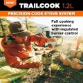 Jetboil TrailCook 1.2 Litre Camping and Backpacking Cooking System, Green Duck Camo