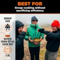 Jetboil TrailCook 2.0L Camping and Backpacking Stove Cooking System, Tan