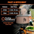 Jetboil TrailCook 2.0L Camping and Backpacking Stove Cooking System, Tan