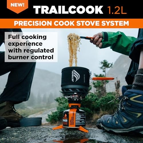 Jetboil TrailCook Camping and Hiking Stove 1.2L, Charcoal-1