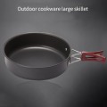 Jotekonoby 20cm Non-Stick Aluminium Camping Frying Pan with Folding Handle