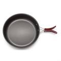 Jotekonoby 20cm Non-Stick Aluminium Camping Frying Pan with Folding Handle