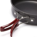Jotekonoby 20cm Non-Stick Aluminium Camping Frying Pan with Folding Handle