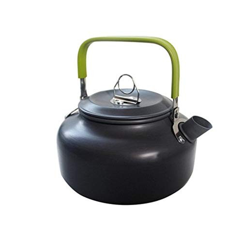 JZK Camp Cookware Set for 2-3 People with Pan, Pot and Teapot-3