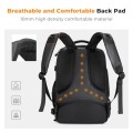 K&F CONCEPT 25L Camera Backpack with Rain Cover, 02-all-black
